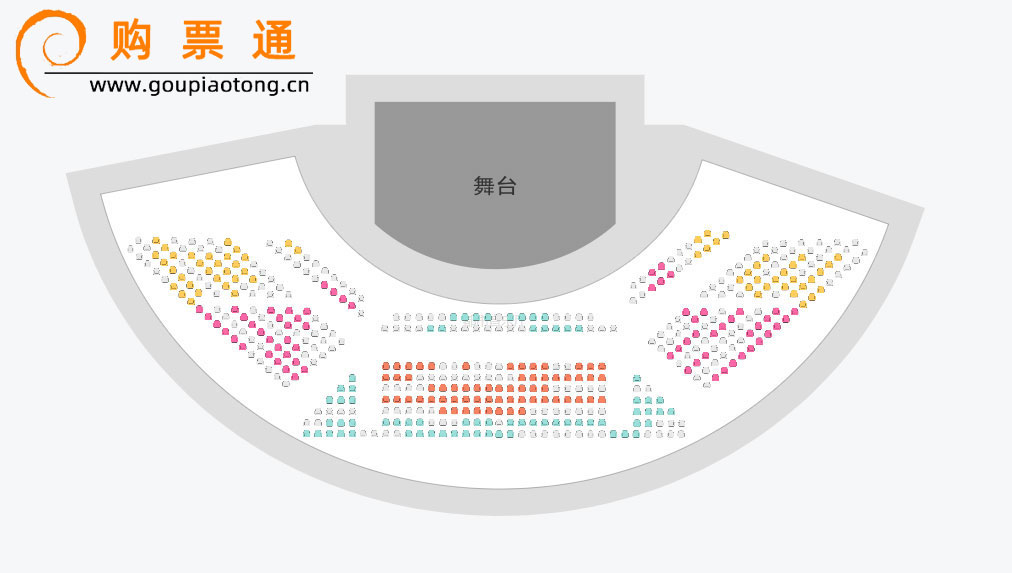 五棵松·爱乐汇艺术空间·都市音乐厅座位图