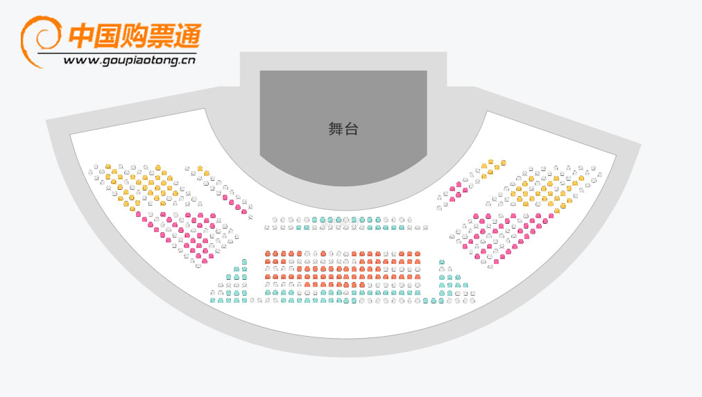 五棵松·爱乐汇艺术空间·都市音乐厅座位图