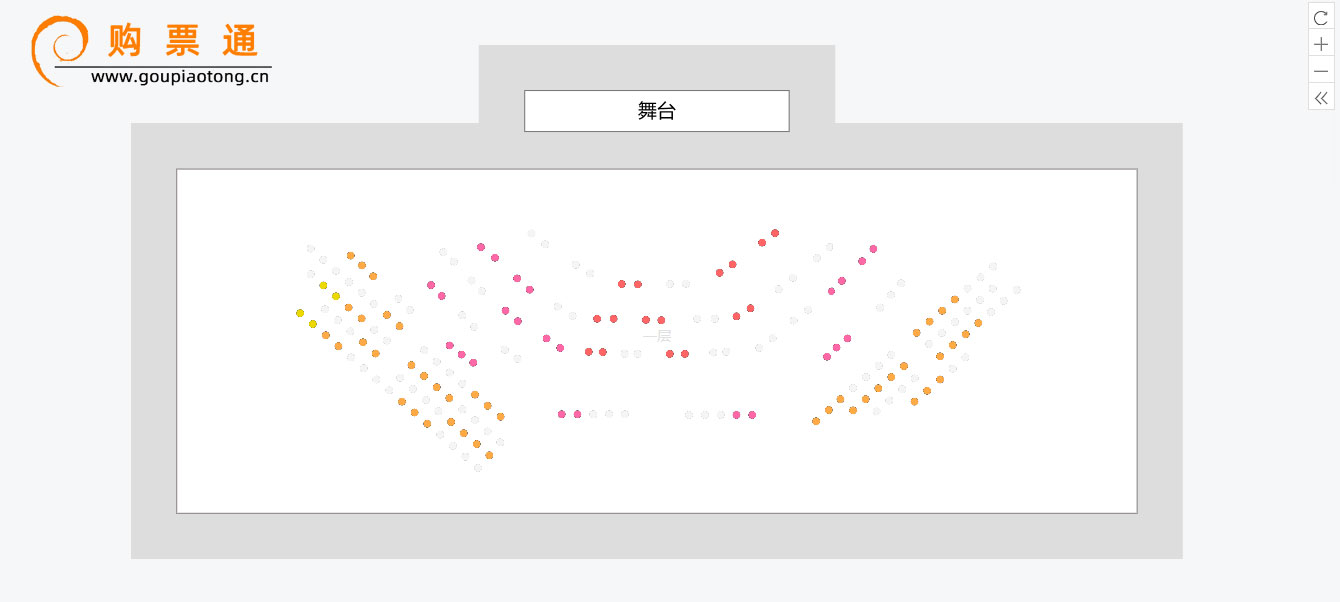 三里屯·爱乐汇艺术空间-时空剧场座位图