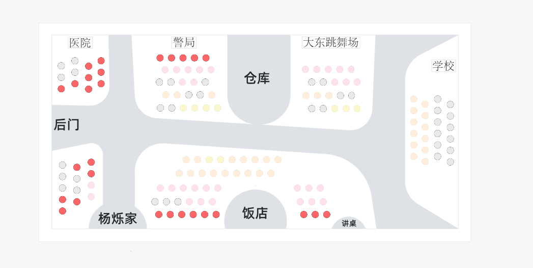 光芒·联创剧场座位图