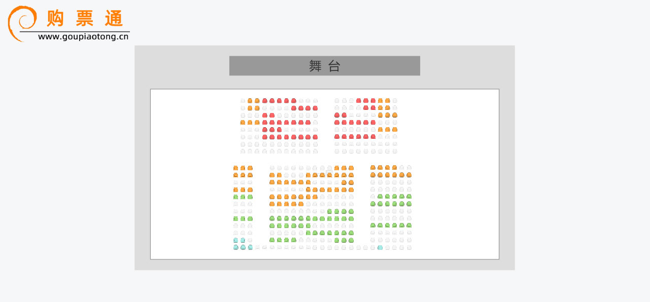 五棵松·爱乐汇艺术空间·都市剧场座位图