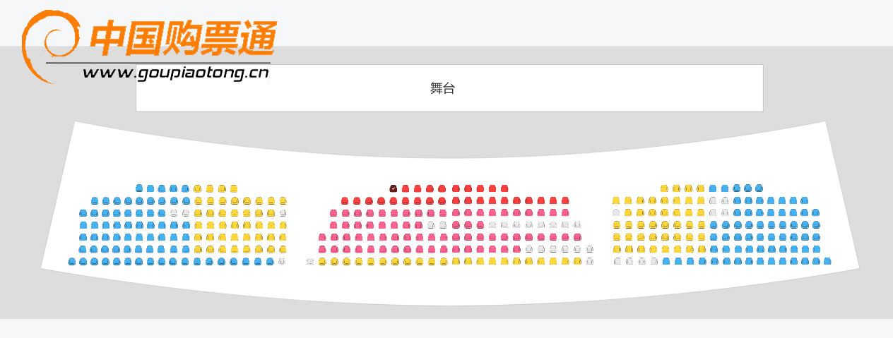 世纪剧院小剧场座位图