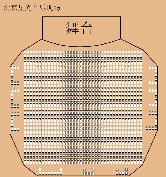 糖果live三层座位图图片